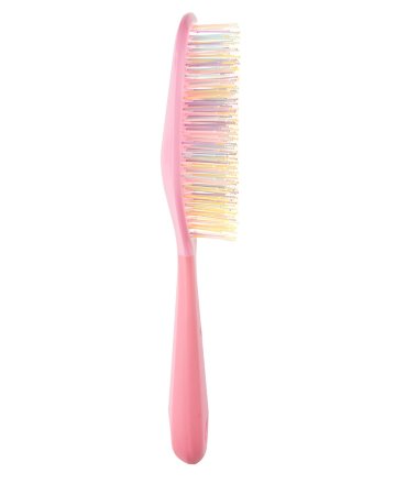 Расчёска-щётка для волос I LOVE MY HAIR CRAZY BRUSH 1302 розовая размер L